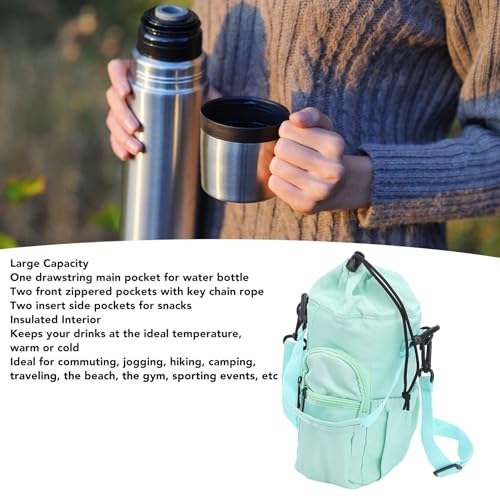 Portador de botella de agua aislado para proteger tus bebidas con asa cómoda y acolchada 7