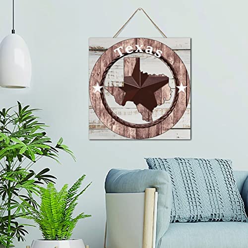 Panneau bois Texas Lone Star d'exception décoration murale