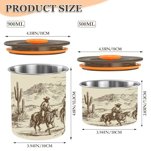 Recipiente para café ATTX de acero inoxidable 30 oz con tapa hermética miniatura 2