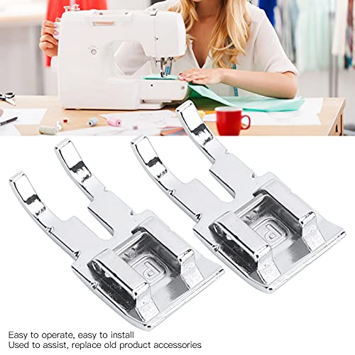 2 Piezas Pie para Quilting 1/4 pulg Acero Inoxidable miniatura 3