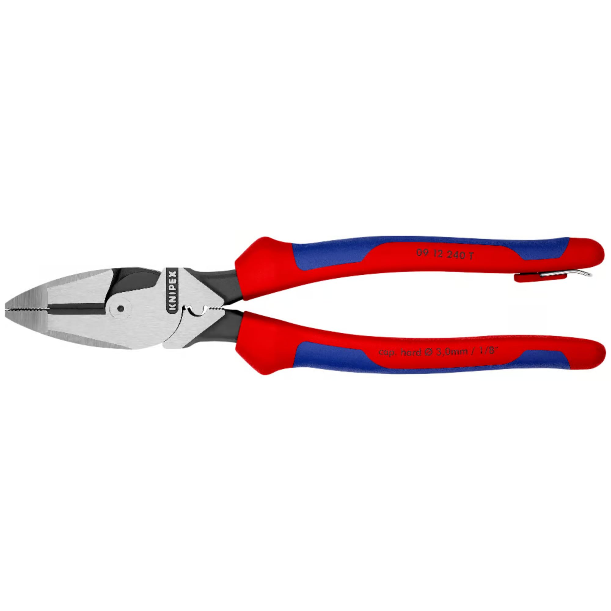 Knipex 09 12 240 T Lineman's Pliers with cable pulling