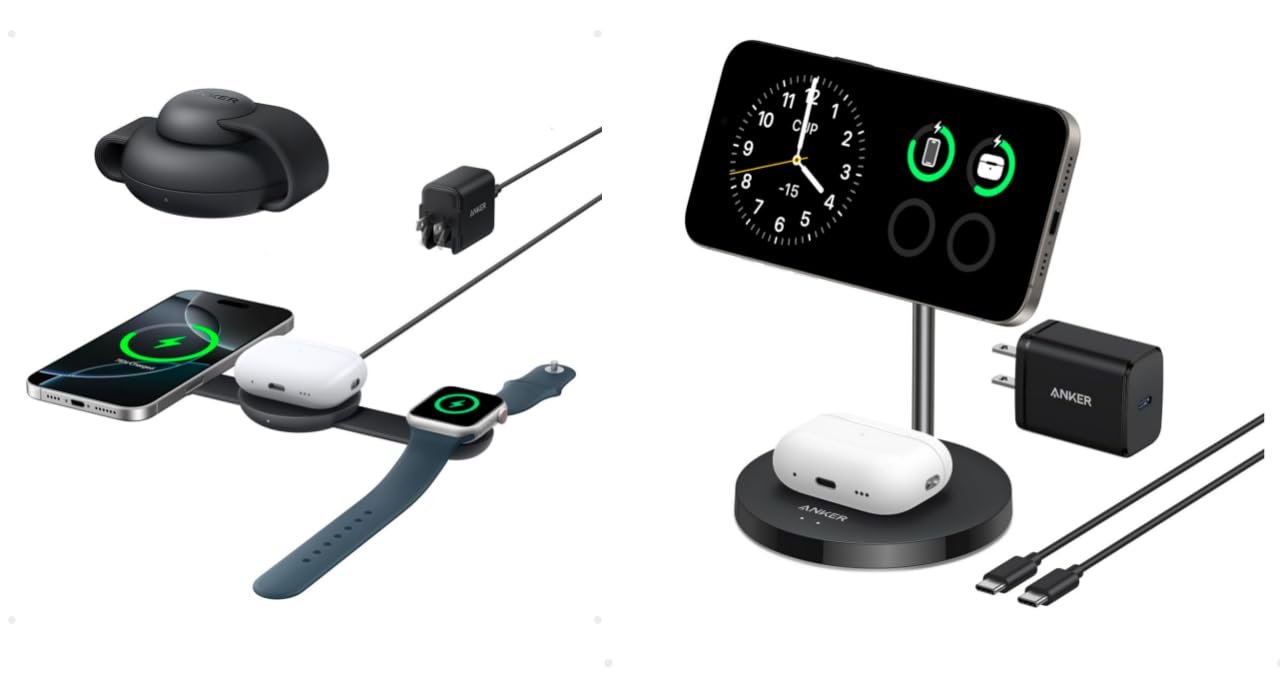 Amazon.com: Anker MagSafe Compatible MagGo UFO 3-in-1 Charger