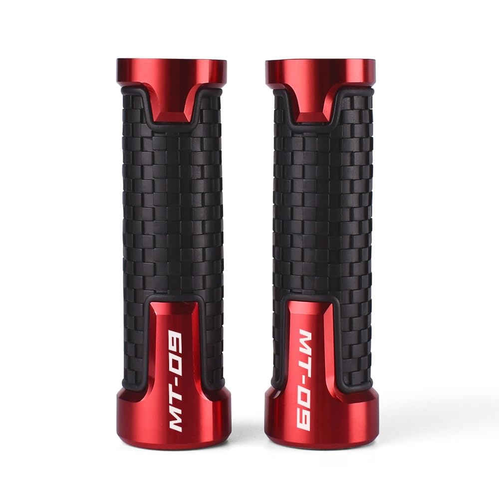 Evita resbalones en moto con puños antideslizantes CNC para MT-09