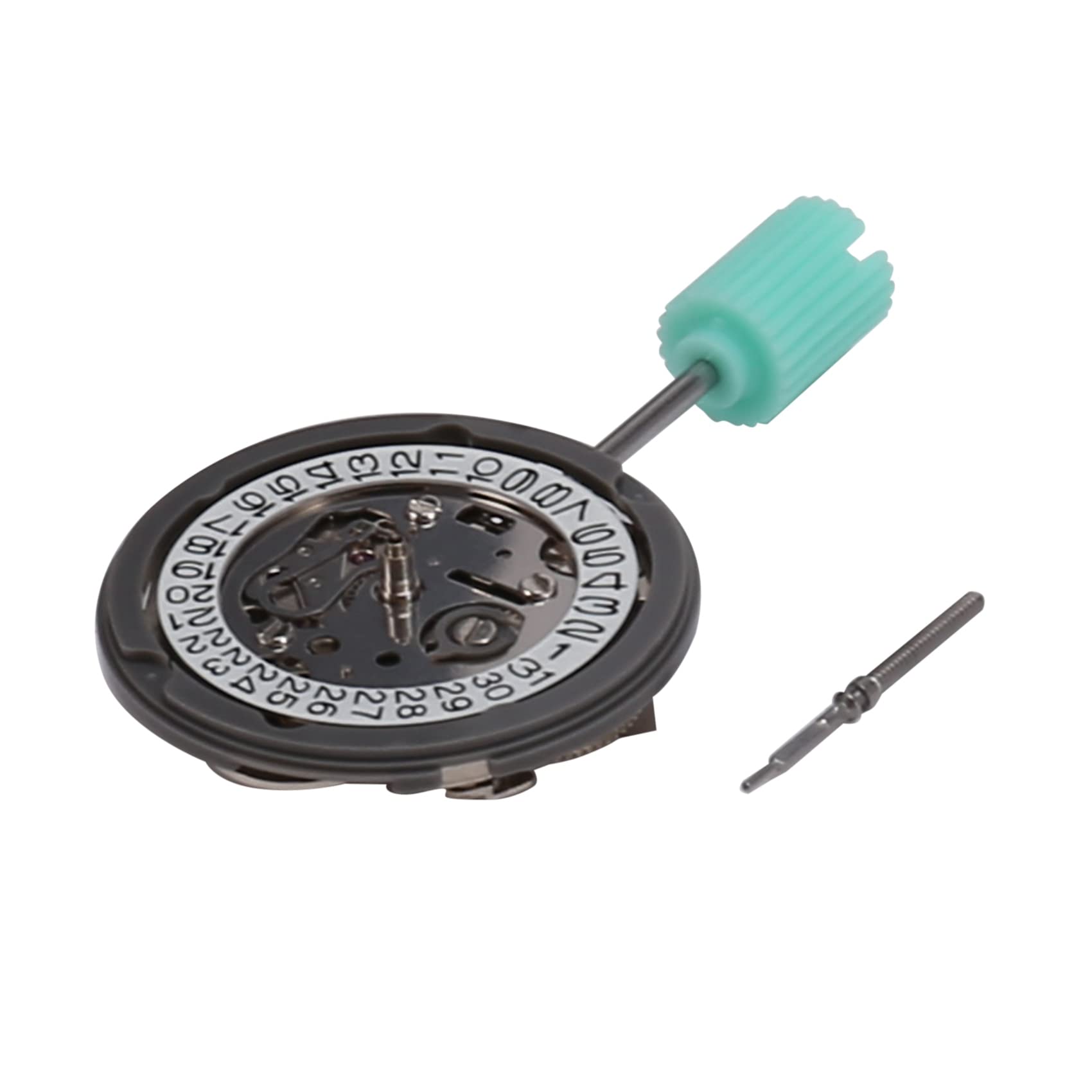 Reloj de Pulsera mecánico automático de Alta precisión con Movimiento de Calendario Digital Nh05A3 y vástago de Acero.