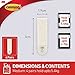 Command White 12 lb Picture Hanging Strips, Decorate Damage-Free, Indoor Use (17201-4PK-ES)