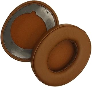 UKCOCO 1 Par De Fones De Ouvido Acessórios Para Fones De Ouvido De Café Substituição Almofadas Almofadas Almofadas De Couro Almofadas De Fone De Ouvido Almofadas Almofadas