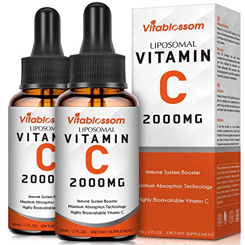 2 Flaschen Maximale Absorption Liposomales Vitamin C Cover