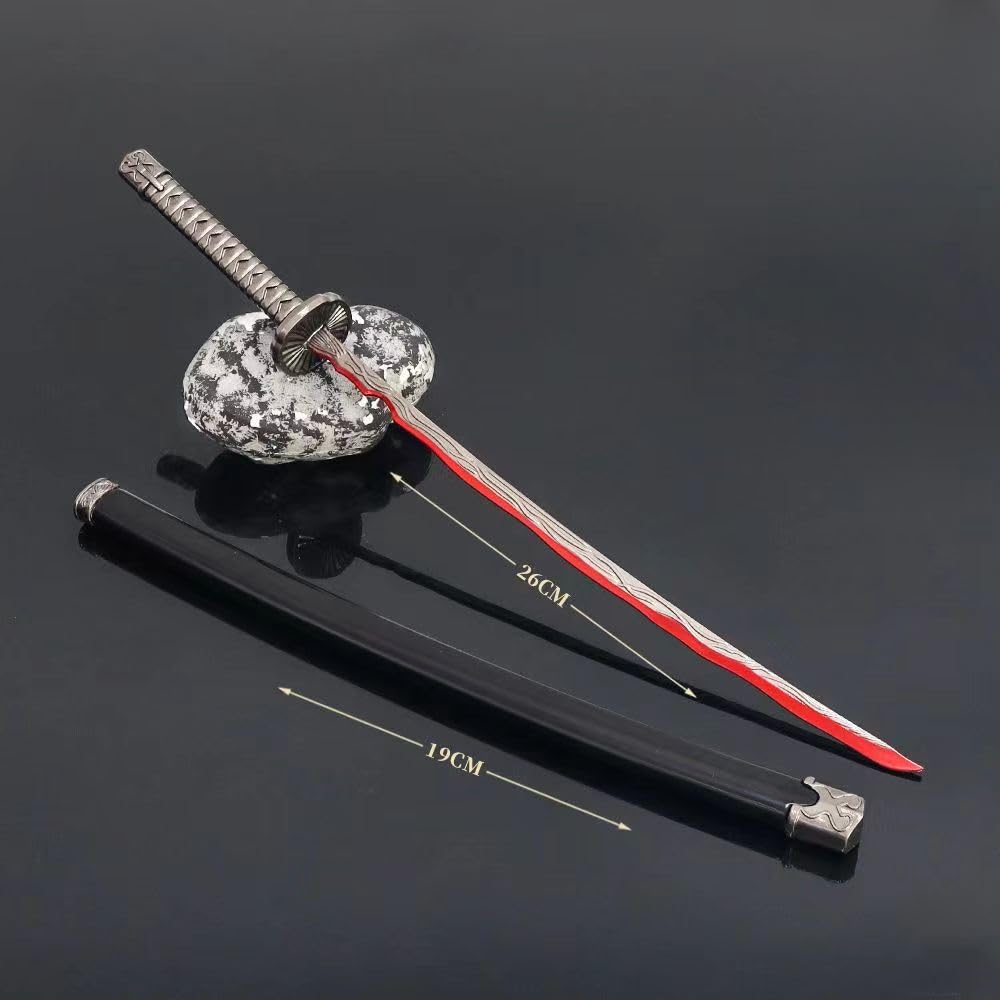 30cm夜と炎の剣 エルデンリング ミニ武器 キーホルダー アクセサリ Nakorara エルデンリング 夜と炎の剣 ダイキャスト製 30cm ミニチュア