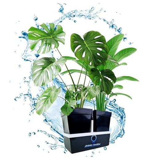 Leeventi NutrientFlow V3.0 Hydroponisches Anzuchtsystem – Hydrosystem mit Pumpe & Pflanztöpfen – Kein pH- oder EC-Messen erforderlich – Ideal für Growbox, Growzelt & Indoor-Anbau