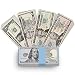 Learn & Climb Play Money Bills Set for Kids - 100 Bills $1, $5, $10, $20, $50, $100 Dollar Bills for Pretend Play, Counting and Math