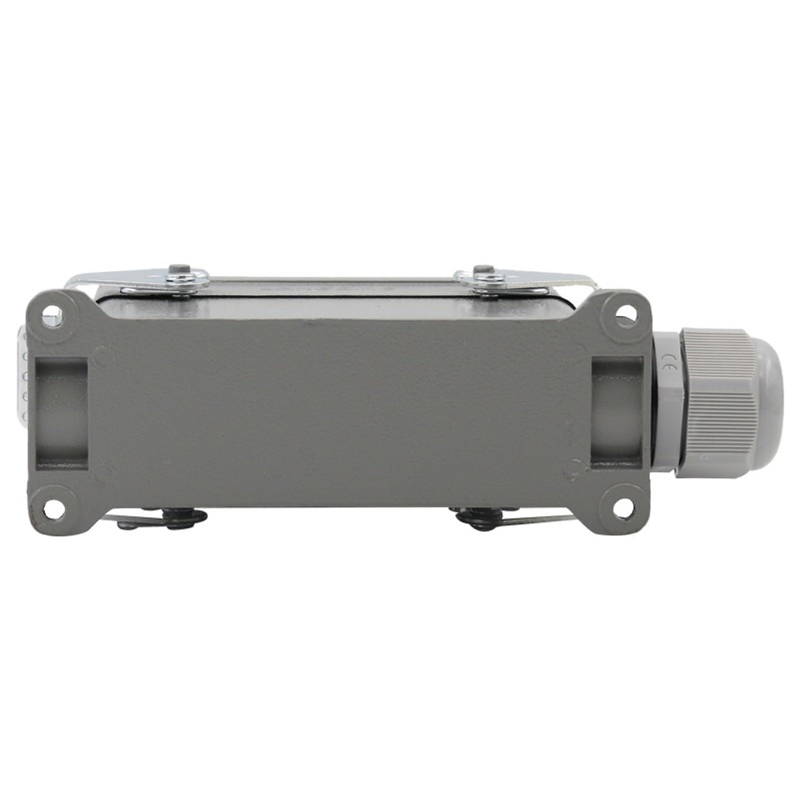 Connecteur robuste Hdc-he-024 rectangulaire 24 cœurs, prise d'aviation à haute Base 16A 1 pièce(Lateral line)