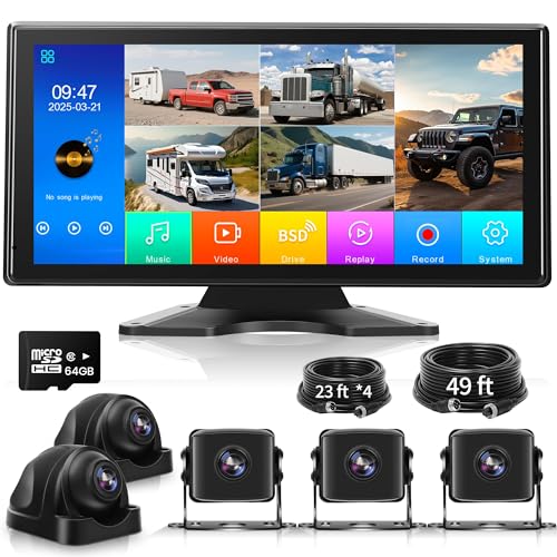 5CH 1080P Dash Cam with BSD