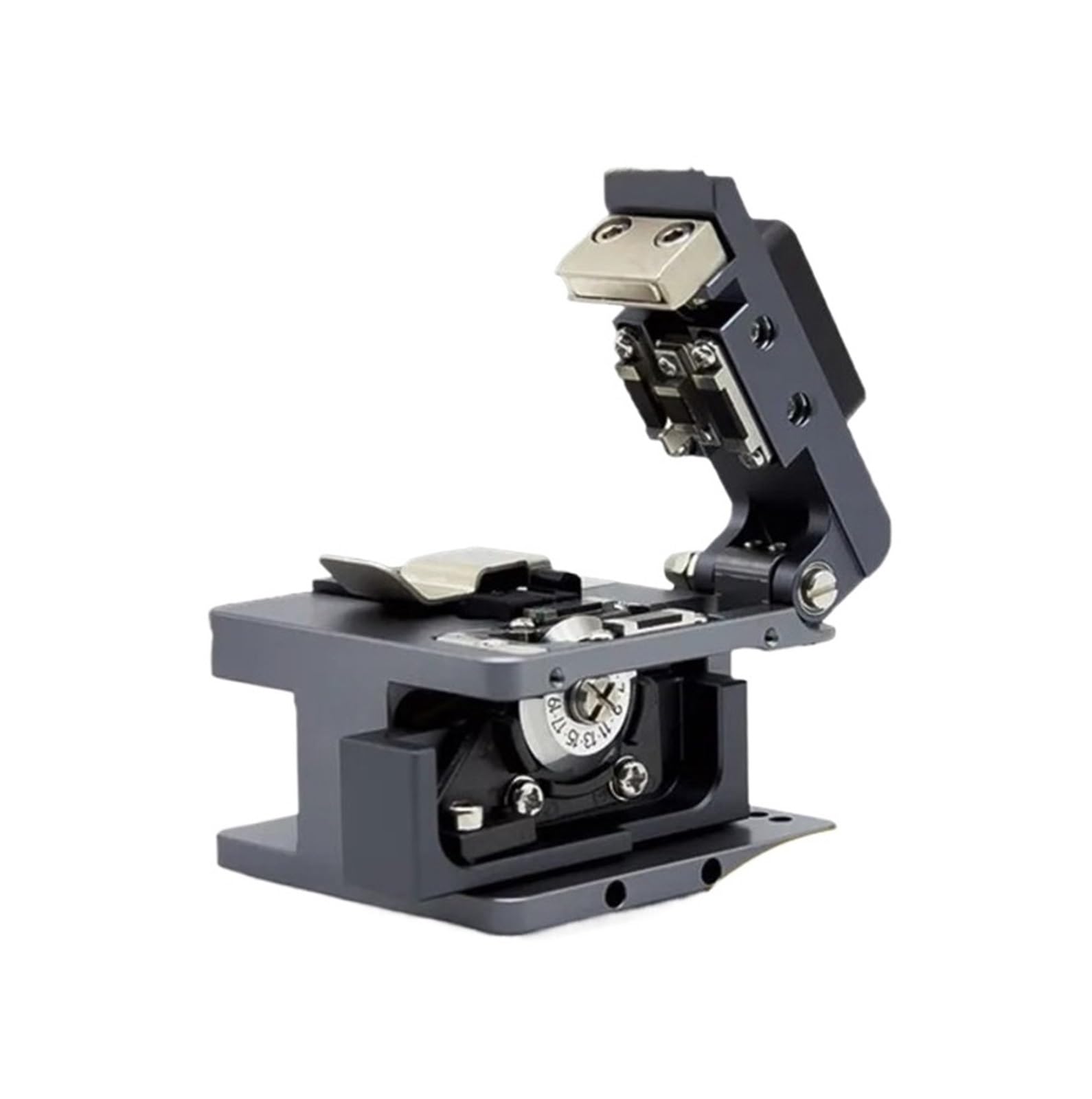 XD-08 Cable Cutting Fiber Cleaver Black FTTH Hot Melt Connection Optic Knife Tools Cutter High Precision Cleavers Optoelectronic Cleaver