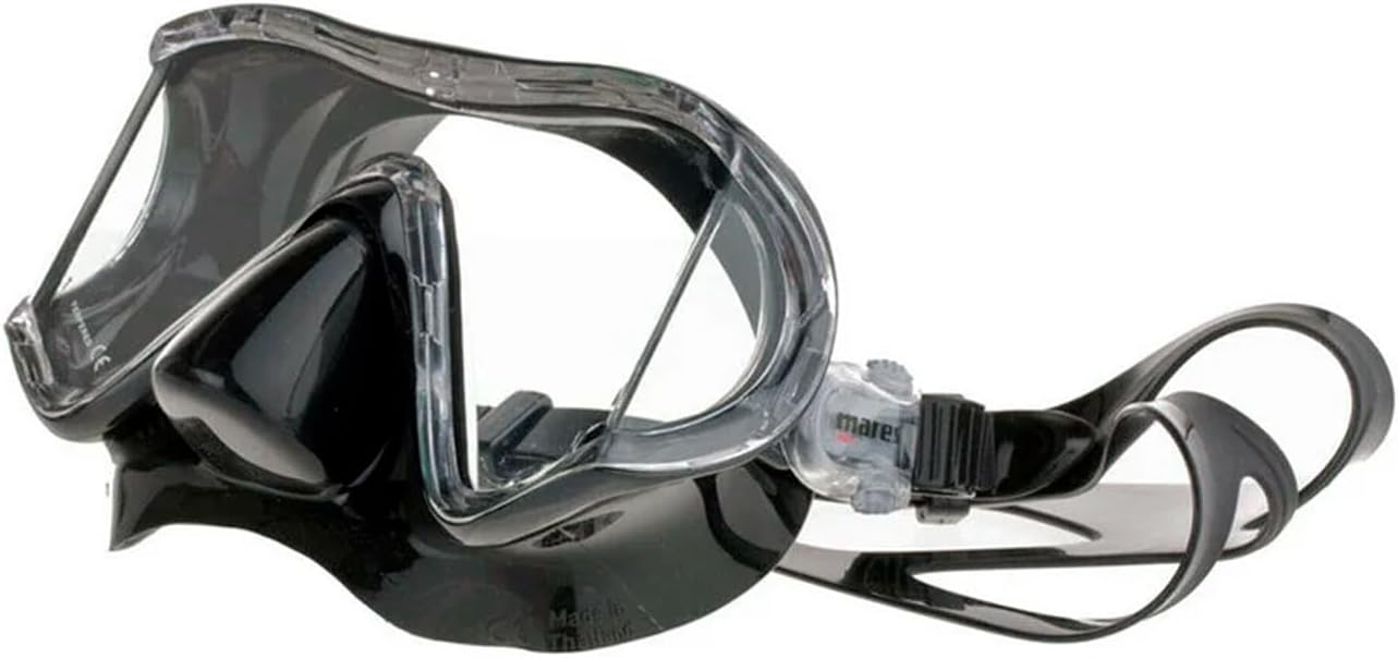 Mares Adult I3 Diving Mask - Panoramic View Easy to Adjust Dive Mask with Silicone Skirt for Scuba Diving, Freediving, Snorkeling, Spearfishing