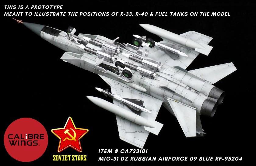 Amazon | Calibre Wings 1/72 MiG31DZ フォックスハウンド ロシア空軍