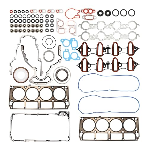 Image of KAX Engine Cylinder Head Gasket Set Compatible with Chevy Silverado Suburban 1500 Tahoe /GMC Sierra Yukon XL 1500 2002-2006, Avalanche Express 2500 Savana 4.8L 5.3L, Head Gasket Kit, OE# HS26191PT-1