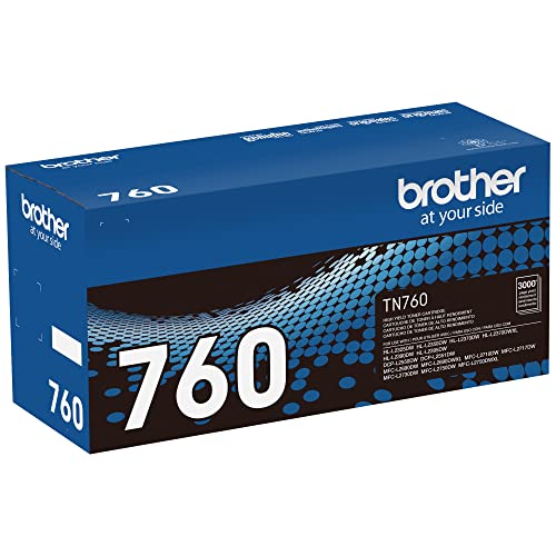 Brother TN760 High Yield Black Toner Cartridge, thumb #3