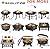SINGLYFIRE 22 inch Fire Pit for Outside Outdoor Wood Burning Small Bonfire Pit Steel Firepit Bowl for Patio Camping Backyard Deck Picnic Porch,with Spark Screen,Log Grate,Poker