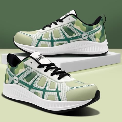 Image of BRUTON EVA Lite Sneakers Casual Shoes Walking Shoes for Men-Green