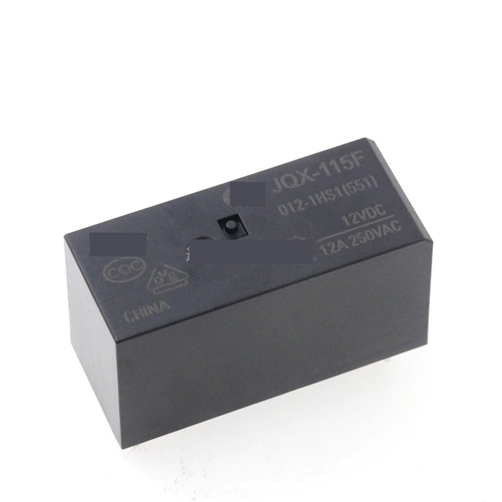 Relé de potencia HF115F-012-1HS1 componentes de conmutación para PCB de 12A 3