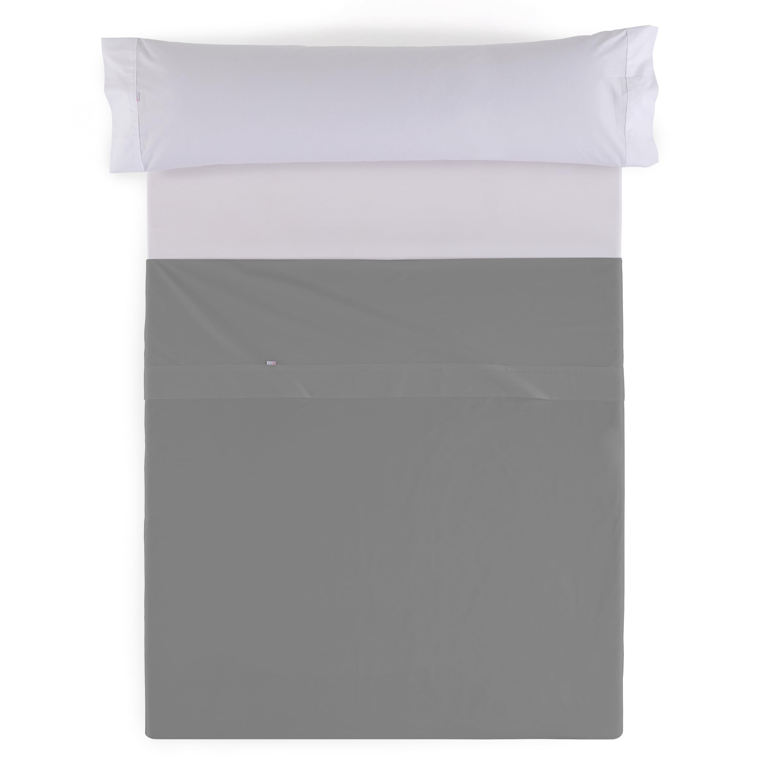 Parure de lit en percale Rita couleur terre cuite pour nid douillet