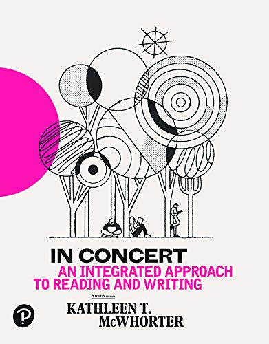 In Concert: An Integrated Approach to Reading and Writing (2-downloads) (McWhorter Reading & Writing Series)