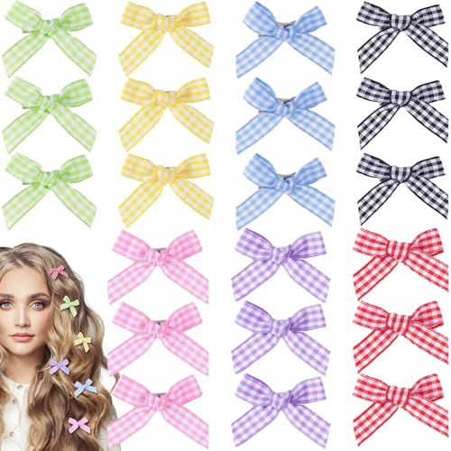Pinzas Mini Moño 35pcs 7 Colores Para Mujer miniatura 1