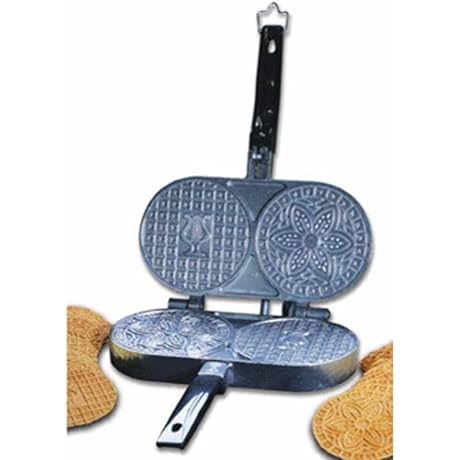 C. Palmer Mfg. Thin Pizzelle Iron - The Perfect Cookie Maker