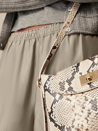 SUNNOW Women's Casual Wide Leg Pants with Elastic Waistband, Full Length Relaxed Fit for All-Day Comfort3