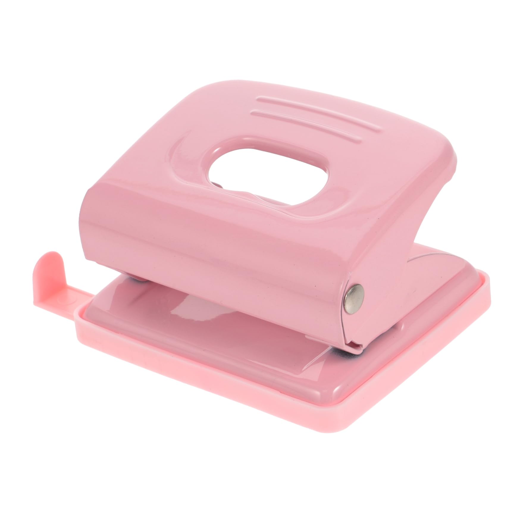 Operitacx 4pièces Perforateur à Deux Plastique Outil De Perforation Pour Papier Pour Bricolage Projets Créatifs Macarons