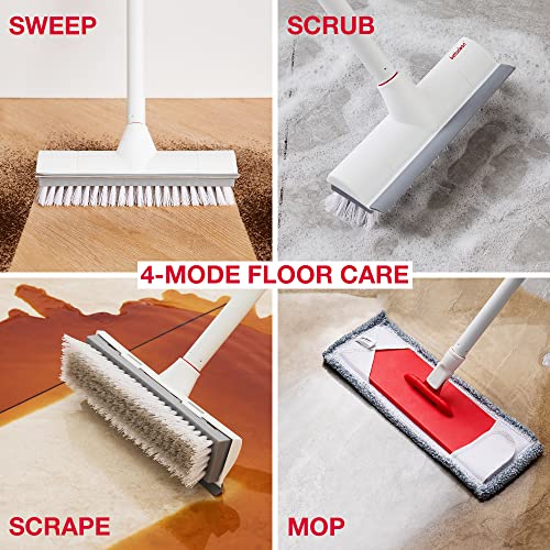 Flat Mop & Bucket System With Broom - Adjustable Broom & Microfiber Mop For Floor Cleaning With Collapsible Mop Bucket For Various Household Tasks - Mop & Bucket Set Cleaning Supplies By Bettaclean #TOP3