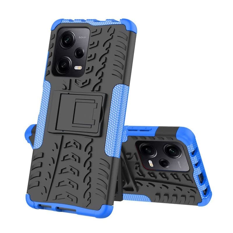 Bracevor Back Cover for Xiaomi Redmi Note 12 Pro 5G (Blue) | pc+TPU | Kickstand Case (B0CJY1GPJG) Amazon Price History, Amazon Price Tracker