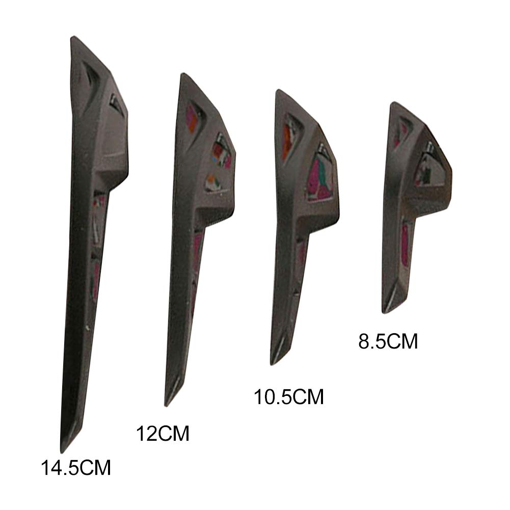 idain 8 PCS Universal Anti-Collision Patch Bumper Guard Strip Rear View Mirror Anti-Scratch Bumper Protector Trim for Cars