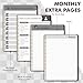 Monthly Bill Payment Checklist & Financial Planner Notebook – 4-Year Budget Organizer with 960 Bill Records, Income & Expense Tracker, Debt Payoff Log, and Savings Goals