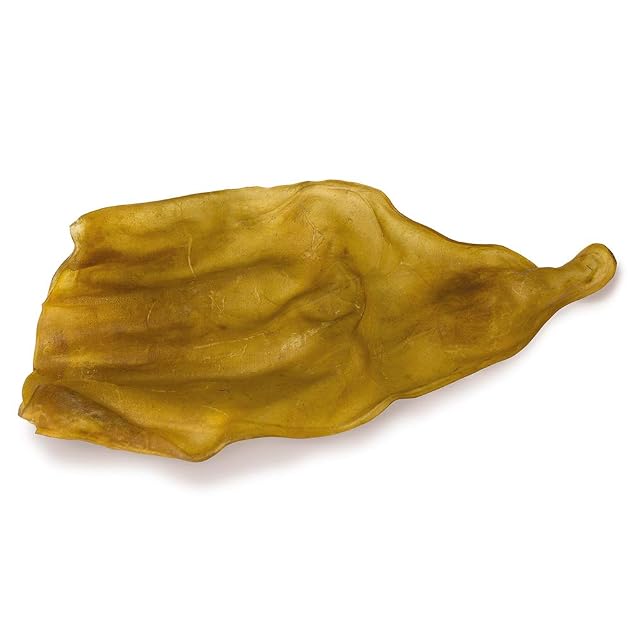 Foto 2 de 4 de ARQUIVET Oreja de bufalo deshidratadas - Bolsa 10 uds - Snacks 100% Naturales para Perros