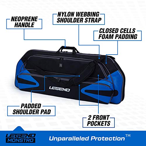 image for Legend Monstro Compound Bow Soft Case with Protective Padding - 44” 
