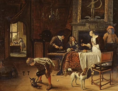 Tableaux Graffiti Art Mural Jan Havickszoon Steen 60x90cm