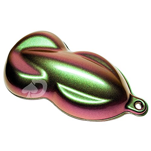 Andromeda ColorShift Pearl 25g Mica Powder Pigment | Green Red Copper Shift | Automotive Grade Pearlescent Paint Colorant | Epoxy Resin & Lacquer Dye | UV Resistant | DIY Arts/Crafts