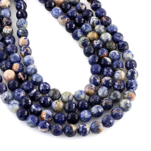 Sodalite orange gemme naturelle haut de gamme pour création de bijoux raffinés