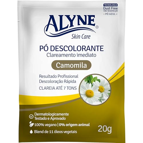 Alyne, Pó Descolorante, Camomila, 20 g, Dourado
