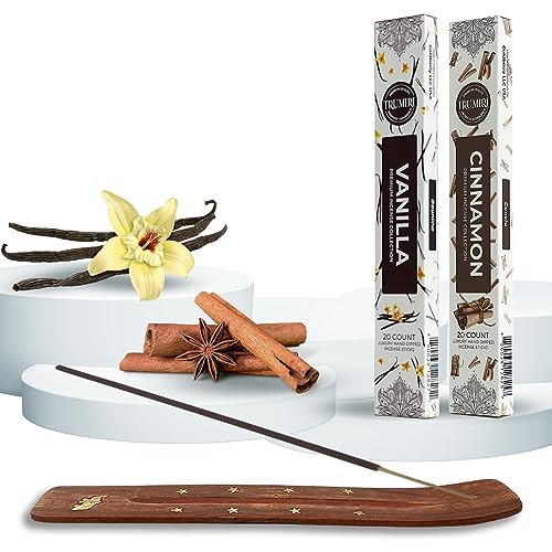 Trumiri TRU-ISCP-VANILLA-CINNAMON Incense Sticks - Combo Pack Of 40 Insence-Sticks thumb #5