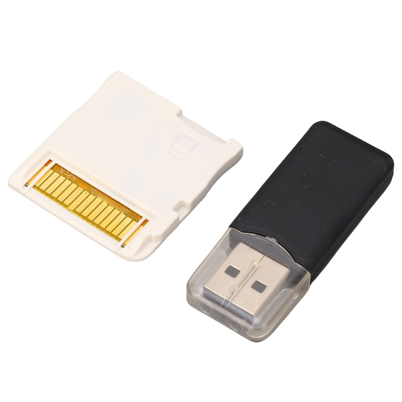 Yosoo Health Gear Tarjeta Flash para 2DS 3DS, Tarjeta de Memoria Flash para Juegos con Lector de Tarjetas, Compatible con DSi XL 3DS XL New 2DS, Chip ASIC (White)