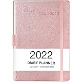 🌸 Gestión del tiempo - Agenda 2022 con intervalos cada hora. Una página por agenda diaria de lunes a domingo de 7.00 a 19.00 horas, y hay suficiente espacio para escribir. (El fin de semana se puede ver en una página).
