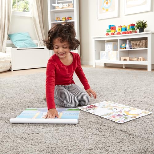 melissa amp doug reusable sticker pads set fairies princess castle play house dress-up - 680 stickers