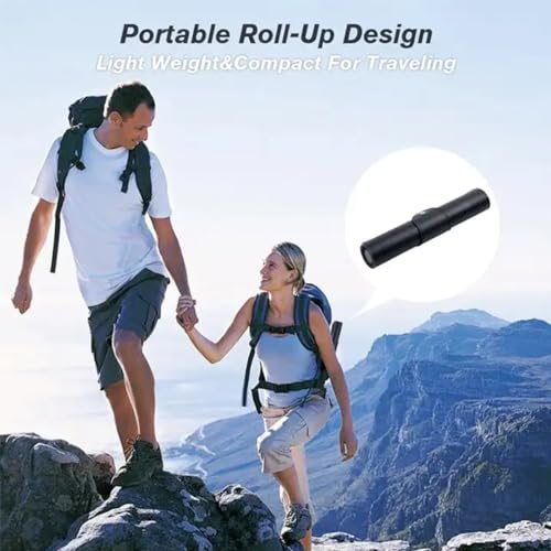 Partsmojo Travel Backgammon Game Set Roll up Portable Travel Backgammon Fit for RV, Camping, Backpacking,Road Trips