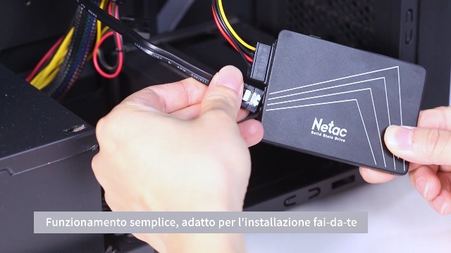Netac SSD 480GB, Unità a stato solido interna (3D NAND, SATAIII, 2