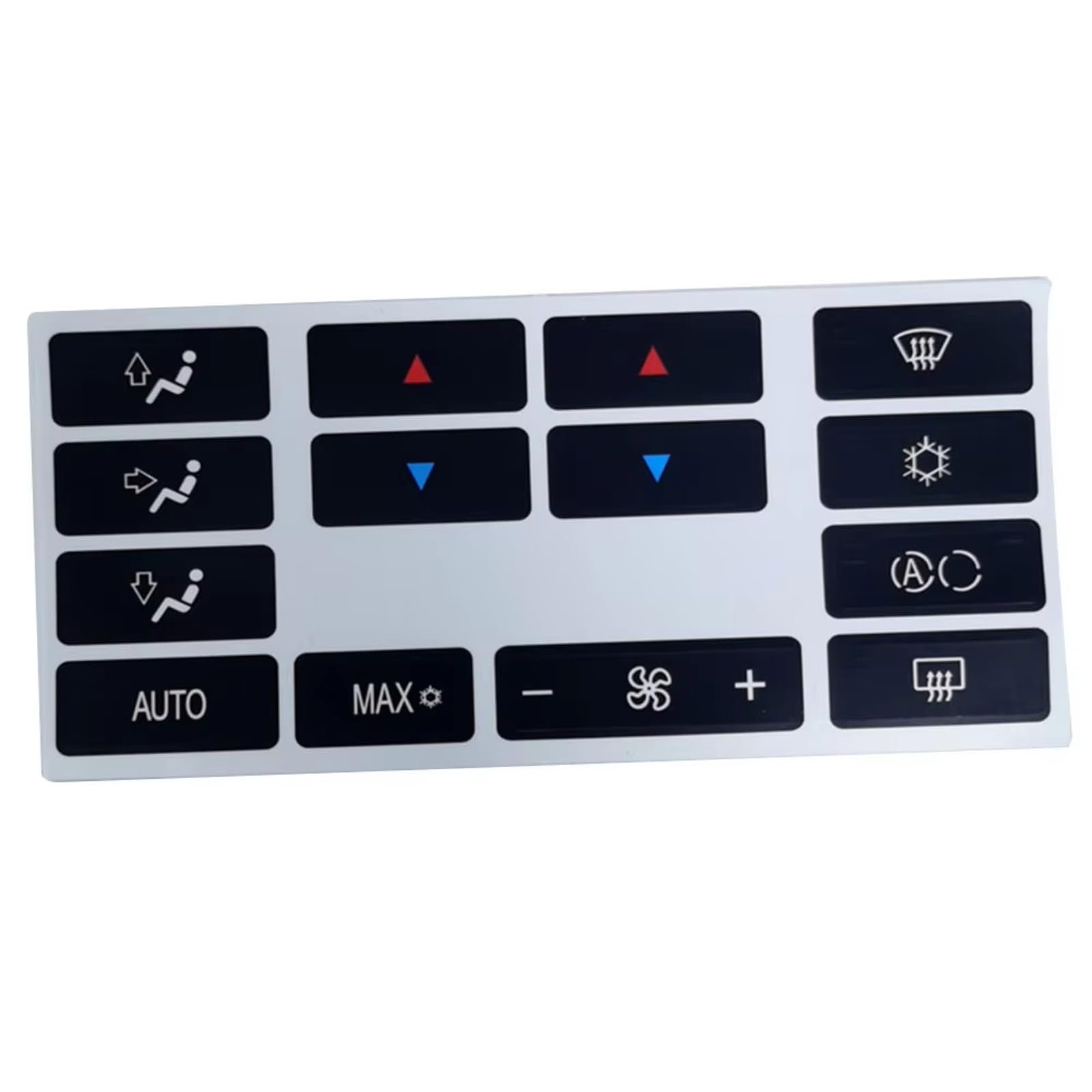 Sticker bouton de commande AC usé pour tableau de bord BMW E39 96-02