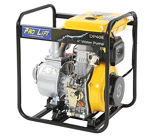 Pro-Lift-Werkzeuge Waterpomp 4" dieselpomp 1600l/min pomp 96 m³/h E-start vuilwaterpomp diesel pomp - Afbeelding 3