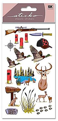 Sticko Classic Stickers (Hunting) [5 Pieces] Product Description: Sticko Classic Stickers- Description: Hunting- Unit: 18 Piecesadd Fun And Color To All Your Projects With These Acid-Free, Photo-Safe Sticko Stickers.Perfect For Scrapbooking,