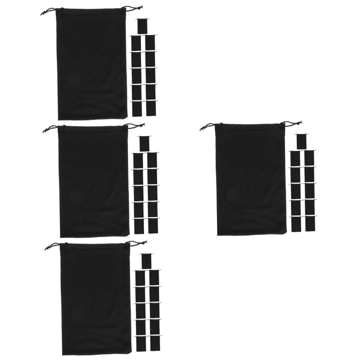 Abaodam Teiliges Brillenetui Mit Kordelzug Mikrofaser Aufbewahrungstasche Für Sonnenbrillen Und Brillen Und Kratzfest Für Reisen Und Outdoor Aktivitäten